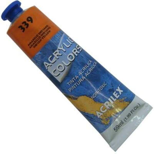 Tinta Acrilica Acrilex 59 ml Amarelo Indiano 13160-339