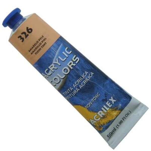 Tinta Acrilica Acrilex 59 ml Amarelo Pele 13160-326