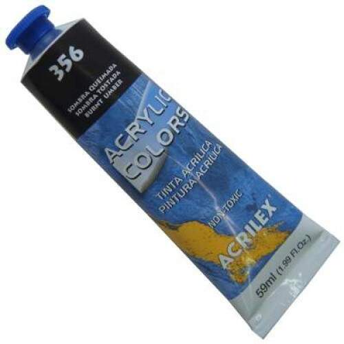 Tinta Acrilica Acrilex 59 ml Sombra Queimada 13160-356