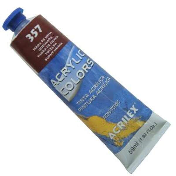 Tinta Acrilica Acrilex 59 ml Terra De Siena Queimada 13160-357