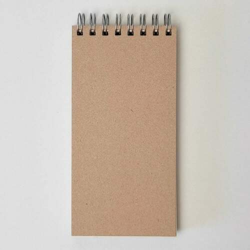 Caderno PU Polen 11 x 21 cm