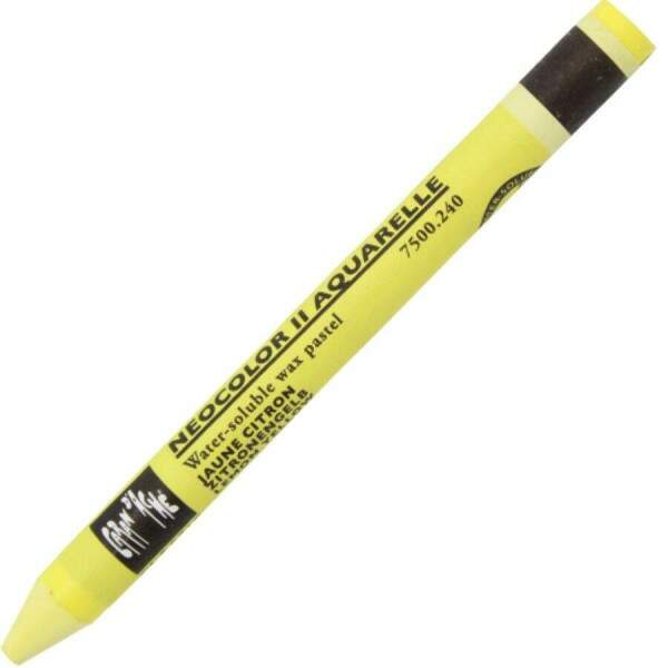 Pastel Aquarelvel Caran d'Ache Neocolor II Lemon Yellow 7500.240