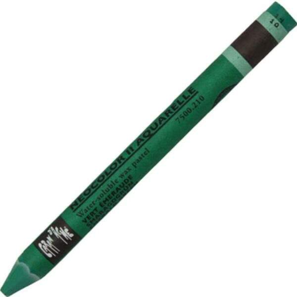 Pastel Aquarelvel Caran d'Ache Neocolor II Emerald Green 7500.210