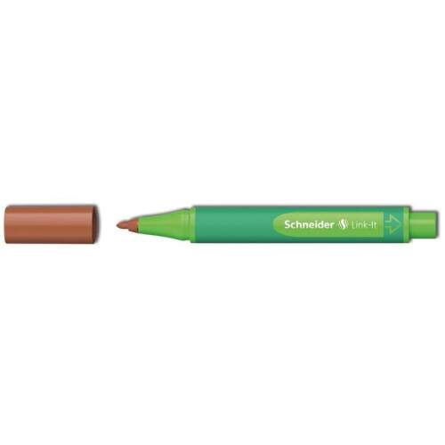 Caneta Schneider Link-It Fibrepen 1.0 mm Marrom 192018