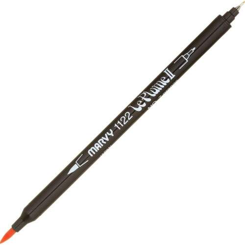 Marcador Marvy Uchida Le Plume II Laranja