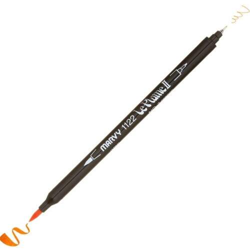 Marcador Marvy Uchida Le Plume II Laranja