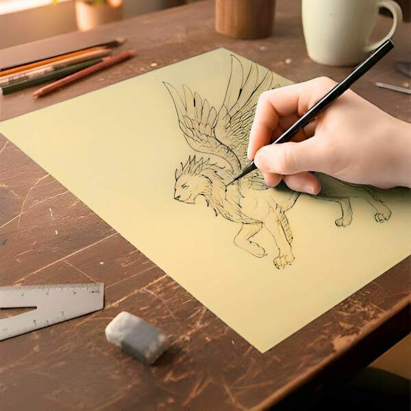 Papel Color Plus 180 g/m A4 Sahara