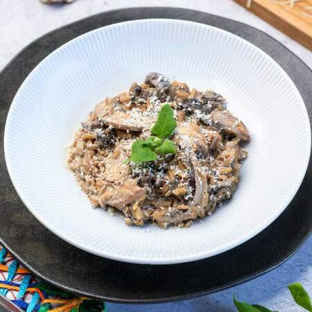 Risoto Italiano de Cogumelos