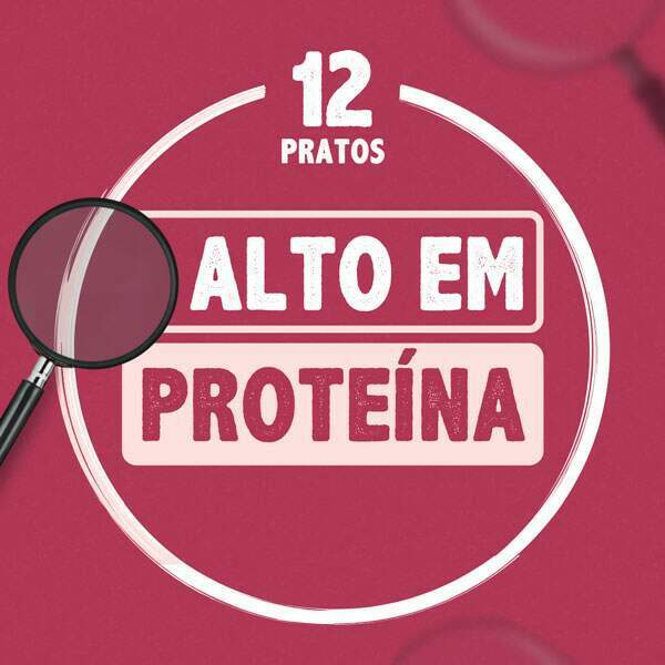 12 Pratos ALTO EM PROTENA