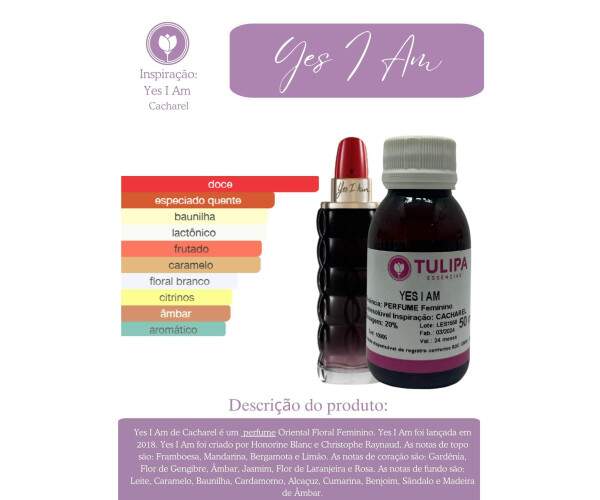 ESSNCIA YES I AM FEMININO 10905 50ML