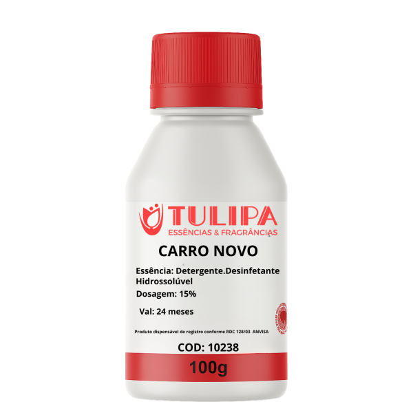 ESSNCIA P/ DESINFETANTE CARRO NOVO 100ML - 10238
