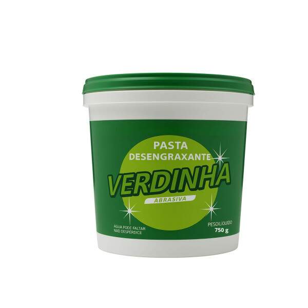 Pasta Desengraxante Verdinha - Limpeza Profunda 750g para Indstrias e Mecnicas