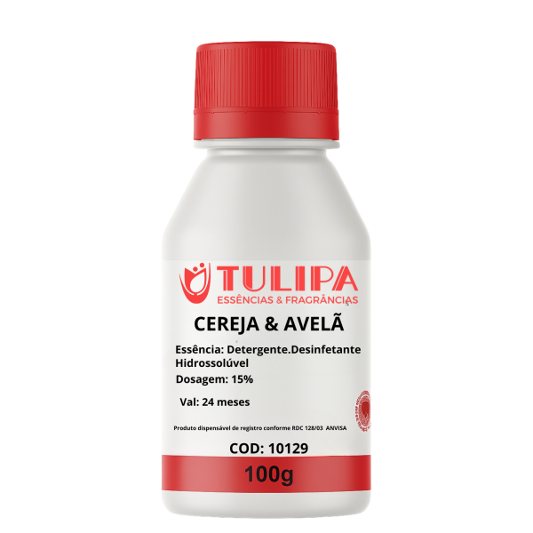 ESSNCIA CEREJA E AVELA P/ DESINFETANTE 100 ML 10129