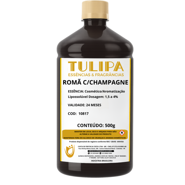 ESSENCIA ROM� C/ CHAMPAGNE 500G 10817