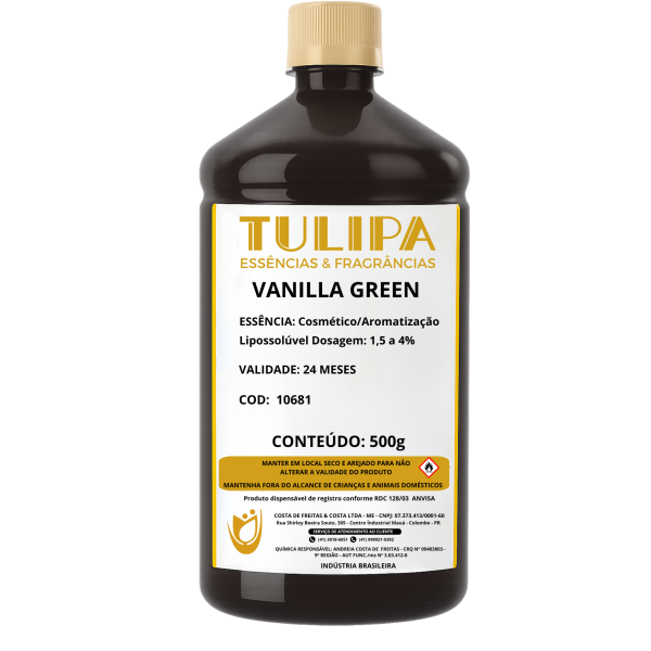 ESSNCIA VANILA GREEN 500G 10681