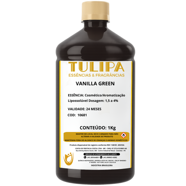 ESSNCIA VANILA GREEN 1KG 10681
