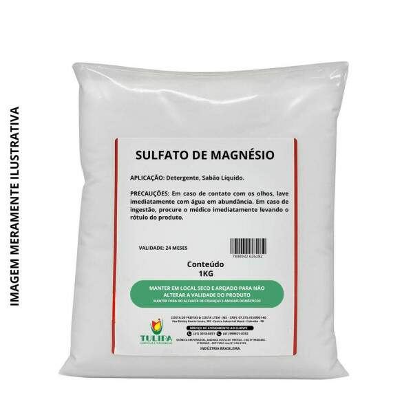 SULFATO DE MAGNSIO - 1KG | ESSENCIAL PARA SEU BEM ESTAR