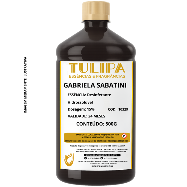 ESSNCIA GABRIELA SABATINI P/ DESIN. 500G 10329