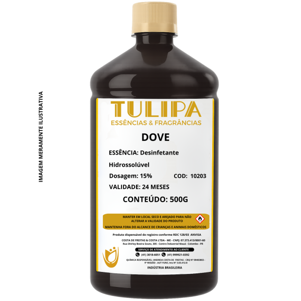 ESSNCIA DOVE P/ DESINFETANTE 500G 10203