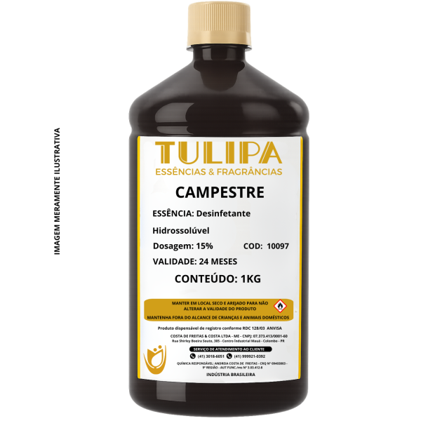 ESSNCIA CAMPESTRE P/ DESINFETANTE 1KG 10097
