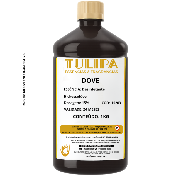 ESSNCIA DOVE P/ DESINFETANTE 1KG 10203