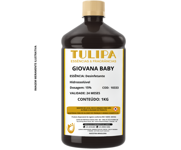 ESSNCIA GIOVANA BABY P/ DESINFETANTE 1KG 10333