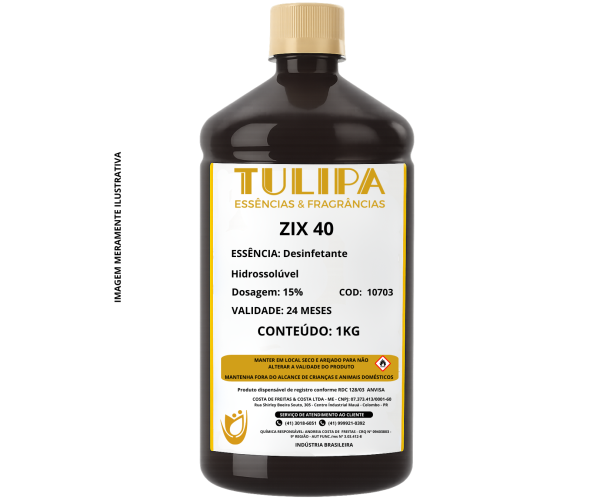 ESSNCIA ZIX 40 P/ DESINFETANTE 1KG 10703
