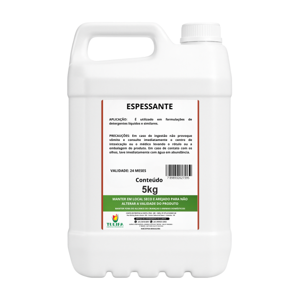 ESPESSANTE PARA DETERGENTE E SABO LQUIDO 5 KG