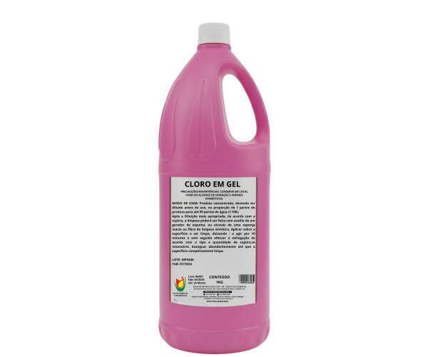Cloro em Gel Concentrado 2L - Limpeza Poderosa para Seu Lar