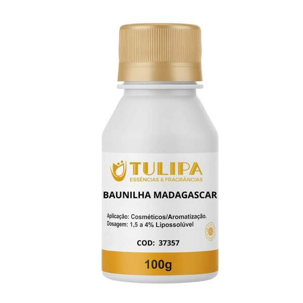 ESSENCIA BAUNILHA DE MADAGASCAR - 100G