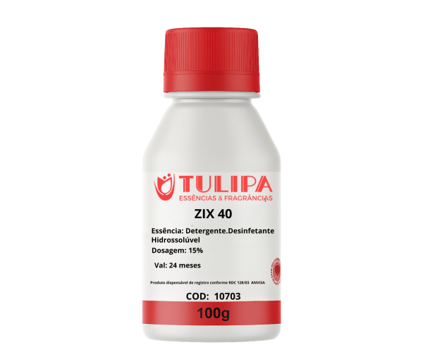 ESS�NCIA ZIX 40 P/DESINFETANTE 100ML - 10703
