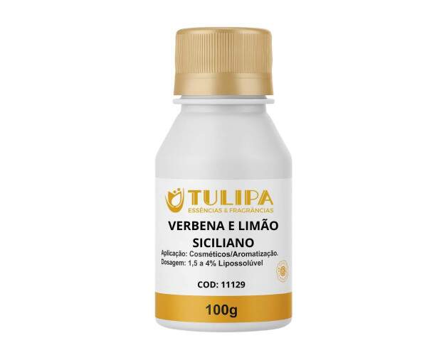 ESSENCIA VERBENA E LIMO SICILIANO 100G - 10725