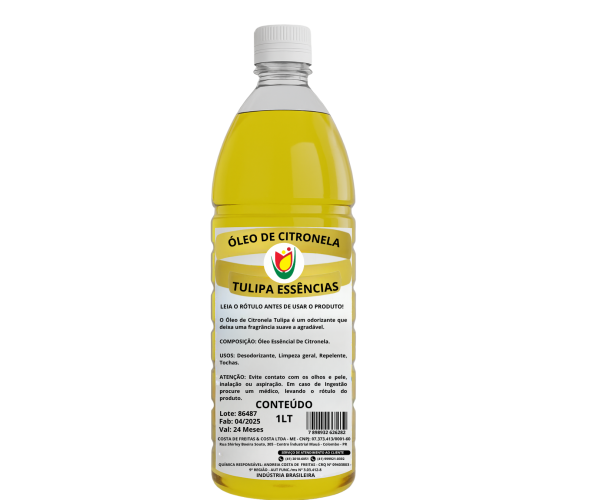 OLEO DE CITRONELA TULIPA 1 L