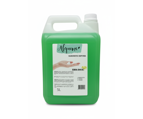 SABONETE ESPUMA ERVA DOCE - ALQUEMA 5L