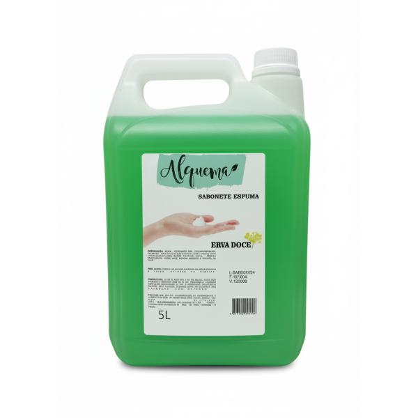SABONETE ESPUMA ERVA DOCE - ALQUEMA 5L