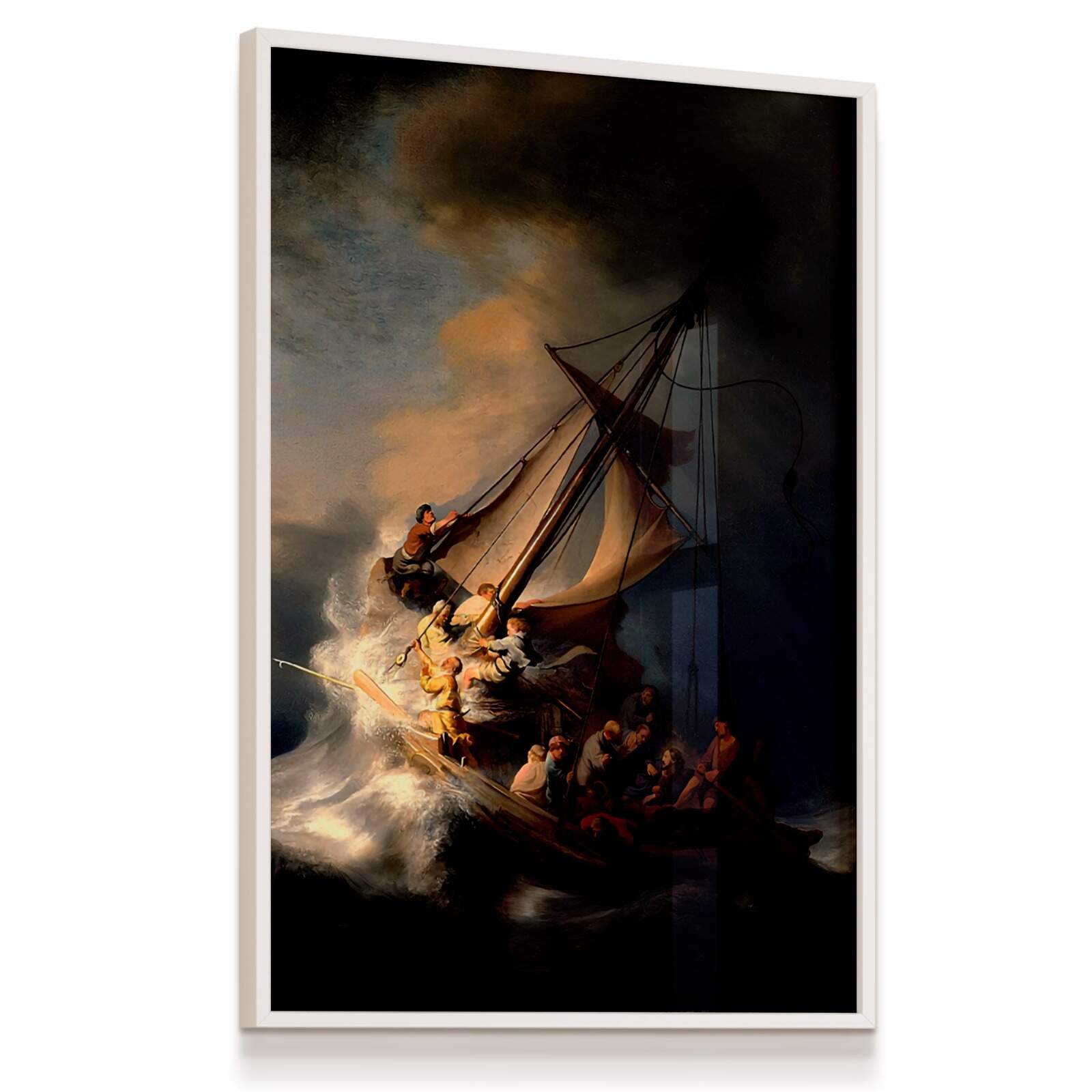 Quadro Decorativo Rembrandt ? A Tempestade no Mar da Galileia, Arte