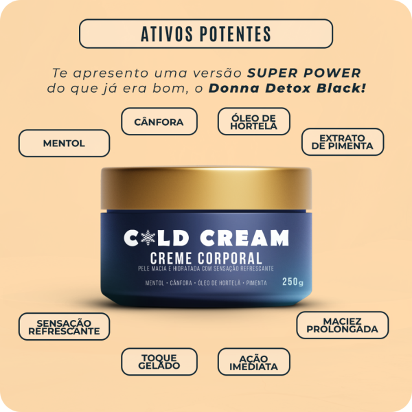 Cold Cream - Redutor de medidas