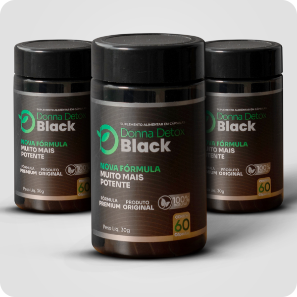 Combo - PAGUE 2 LEVE 3 DETOX BLACK