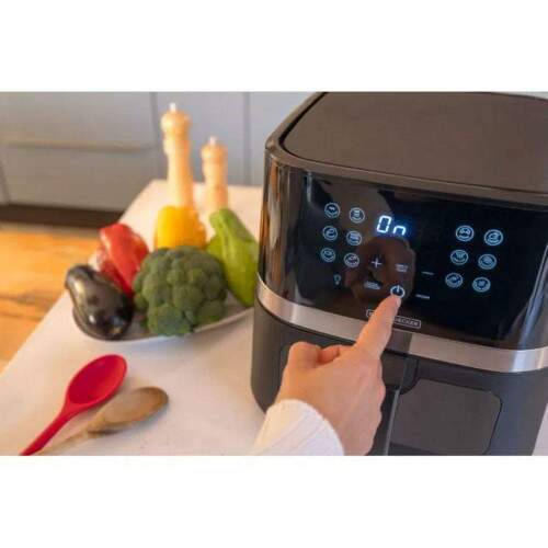 AIRFRYER DIGITAL COM VISOR FRONTAL GOURMAND GRIS 1700W