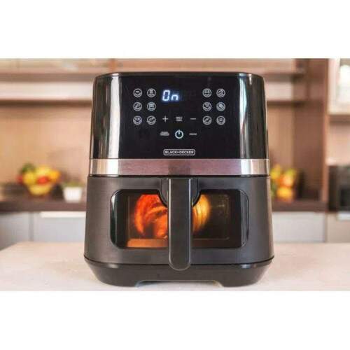 AIRFRYER DIGITAL COM VISOR FRONTAL GOURMAND GRIS 1700W