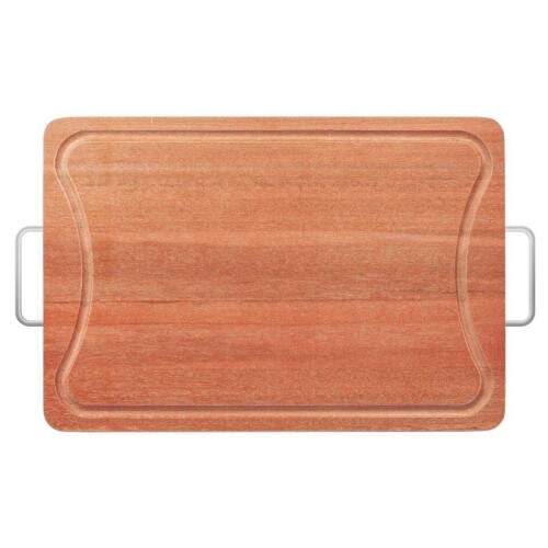 KIT CHURRASCO COM TBUA 49CM X 30 CM, GARFO E FACA