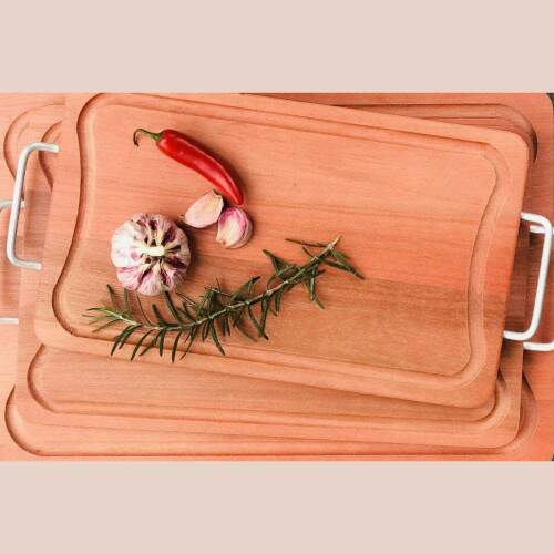 KIT CHURRASCO COM TBUA 49CM X 30 CM, GARFO E FACA