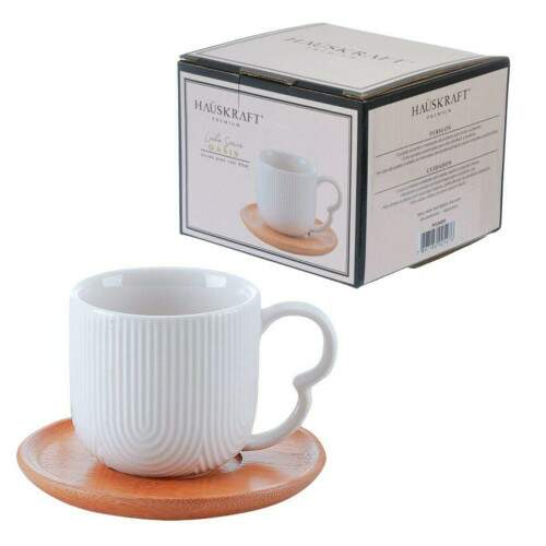 JOGO COM 4 XCARAS DE CERMICA PARA CAF COM PIRES DE BAMBU OASIS 90ML