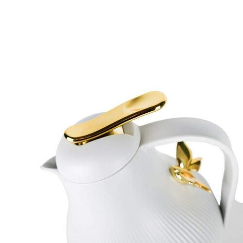 Garrafa Trmica Daphne Cinza 1L Conserva Bebidas Quentes e Frias