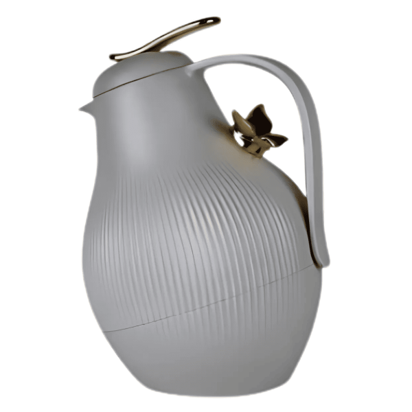 Garrafa Trmica Daphne Cinza 1L Conserva Bebidas Quentes e Frias