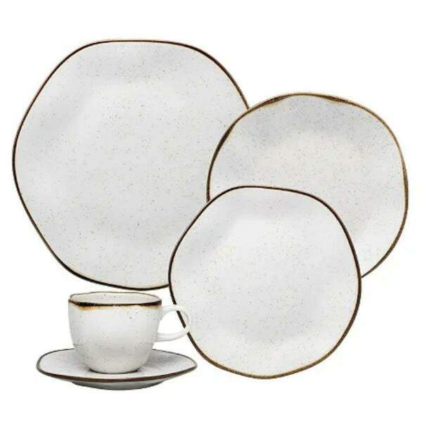 Aparelho De Jantar/cha Maresia 20 Peas 39388 Oxford