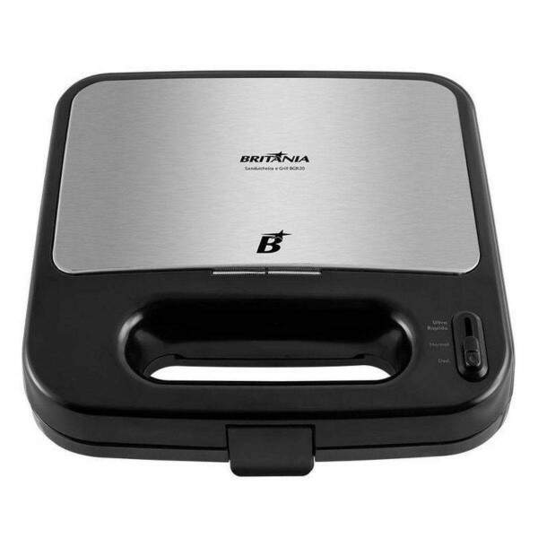 Sanduicheira E Grill Bgr20 127v 066701196 Britania