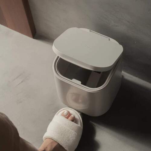 Lixeira De Pedal Aura 6l Bege Fechado Lx400bgf Ou - Martiplast