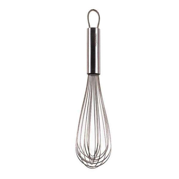 Batedor de Ovos Inox 30cm Fouet Utenslio Cozinha Preparo Receitas