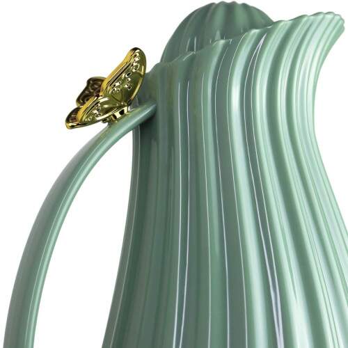 Garrafa Trmica Borboleta 1L Verde Menta Elegante